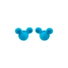 Tête de souris Perle focale Bleu Ciel SA44