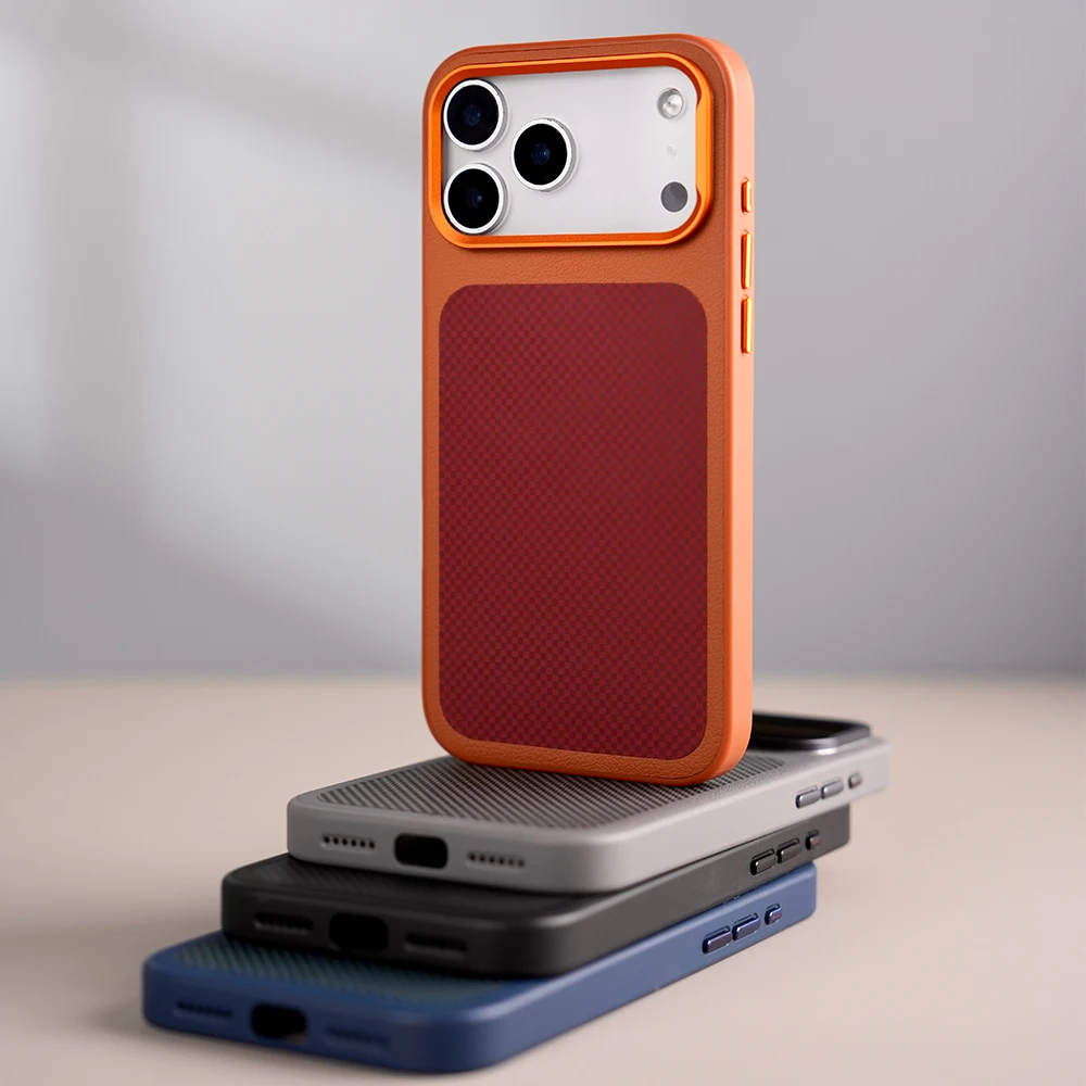 Joyporodo L159 Plaid Leather Phone Case