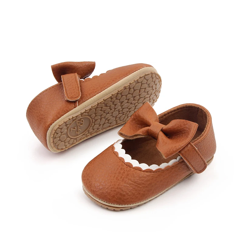 Hot Selling Soft PU Leather Baby Girl Shoes Customized OEM/ODM 2025 factory