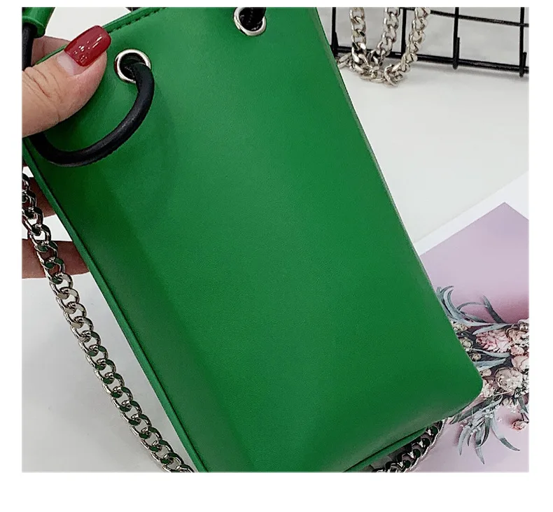 green neon bolsa