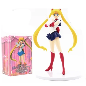 5 Styles Most Popular Sailor Moon Girl For Gifts Cartoon Character Model Collection Anime PVC Figure Toy