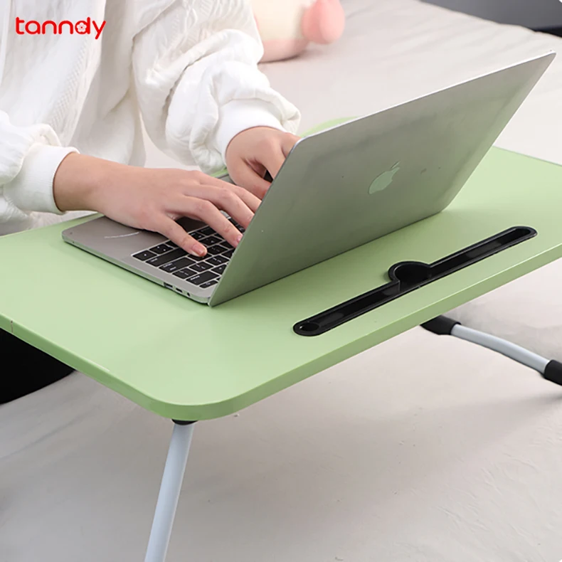 Оптовая продажа индивидуальный складной столик для студенческого общежития Многофункциональный Столик-поднос ноутбука с