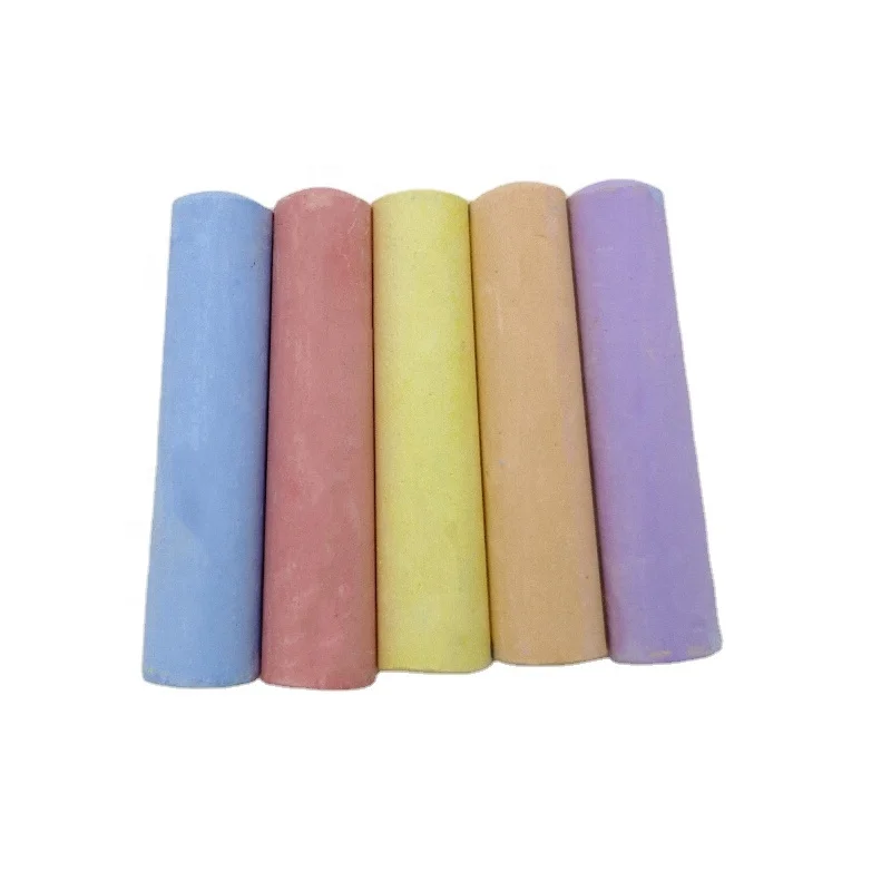 Безпыльная и Нетоксичная тротуарная мела моющаяся многоцветная уличная школа искусств офис для детей