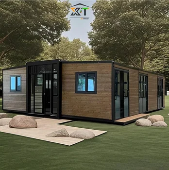Modular Customized Movable 40ft 20ft Living Prefab Container Tiny House Ready to Live Prefabricated Mobile Home 2 3 4 5 Bedroom