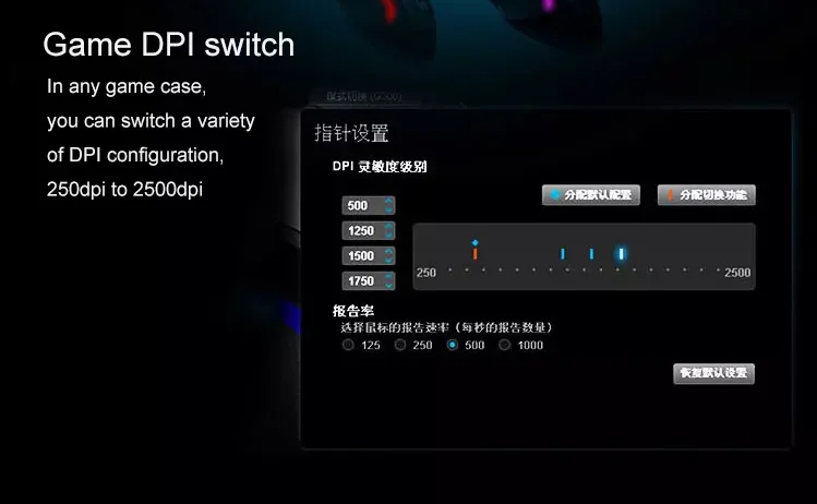 Venta Al Por Mayor 100 De Trabajo De Piezas De Computadora Para Logitech G300s Usb Raton Optico Del Juego Con 2500 Dpi Nuevo Y En Stock Buy Raton De Juego Logitech