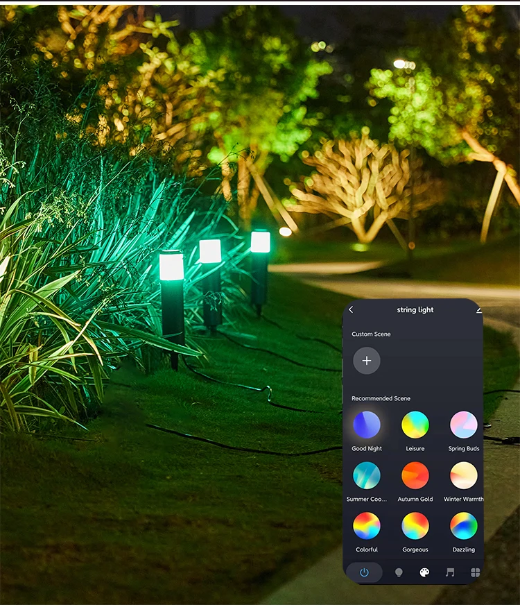 product high quality ip65 outdoor waterproof rgb 24v 12w 4 in 1 landscape garden led spike light-39