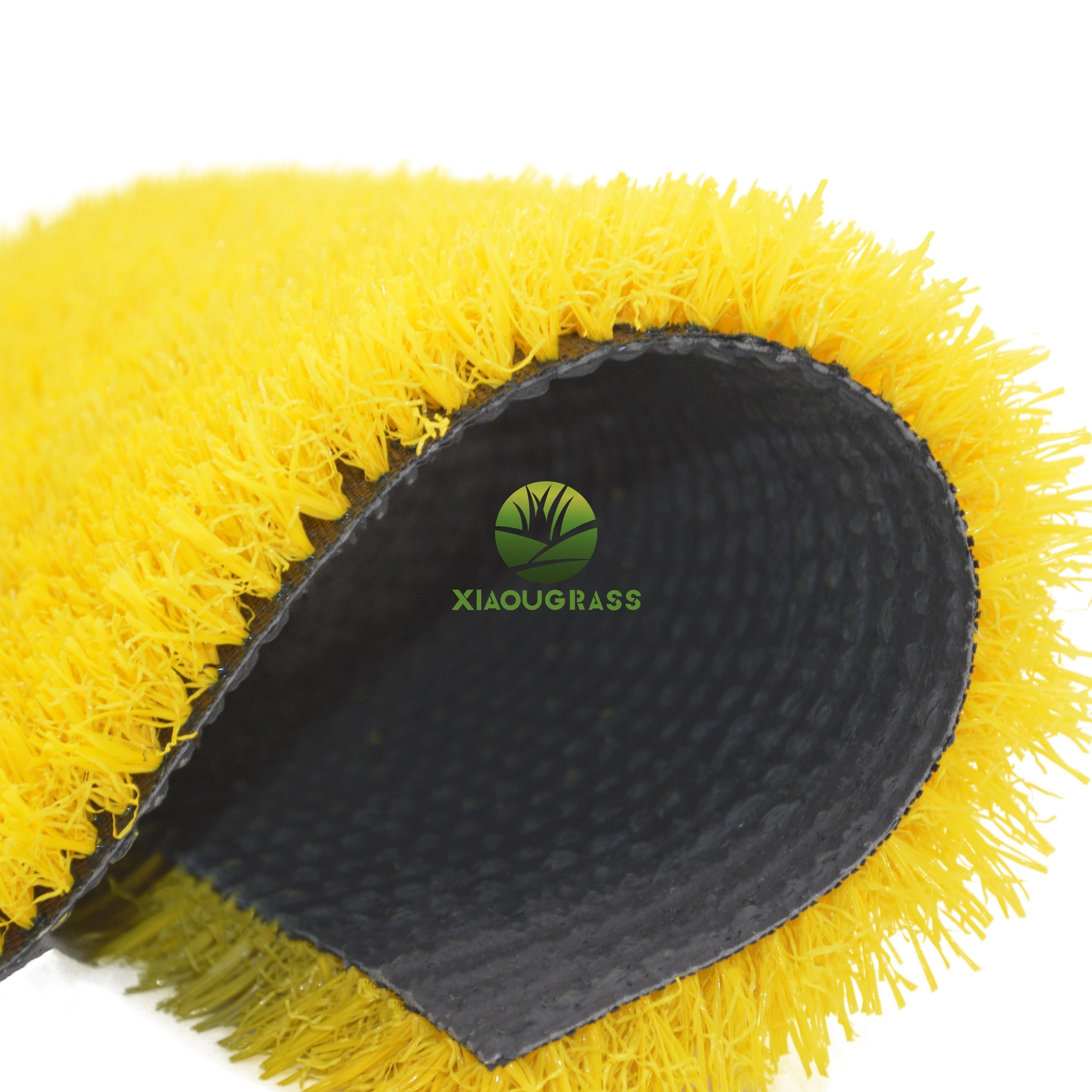 Хорошее качество искусственной травы пряжа с резиновой подложкой