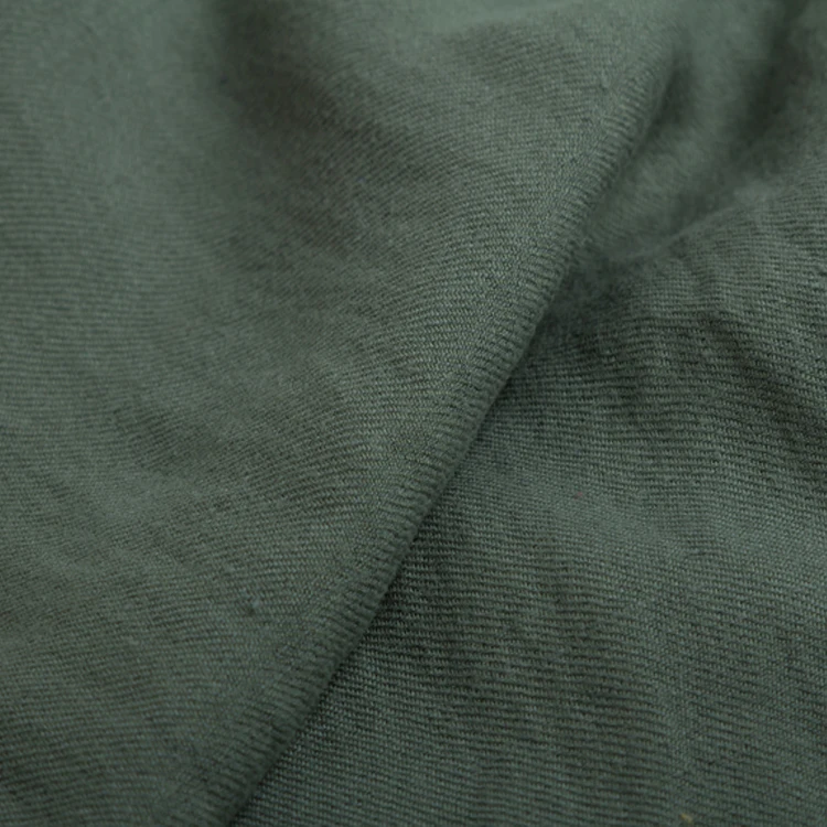 Professional Factory Wholesale Custom Organic Woven Twill Garment Raw Material Linen Viscose Stock Lot Fabric for Clothing