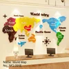 Mapa del mundo marrón