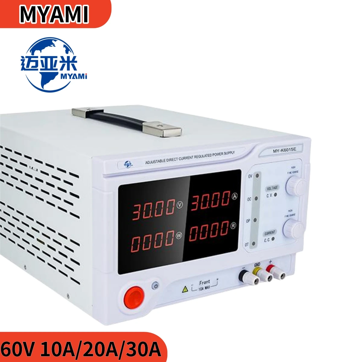 Myami 60v 10a 15a 20a 30a High Precision Adjustable Digital Laboratory Dc Power Supply 60v For