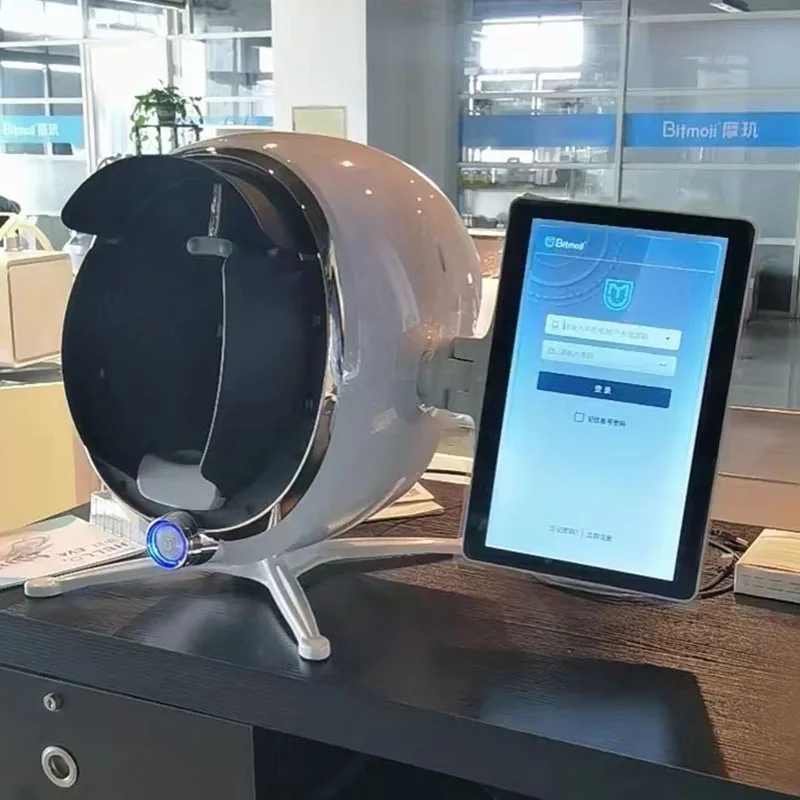 Hot Sales Latest 5th Generation Magic Mirror Skin Analyzer With Ipad for Auto Skin Scanner