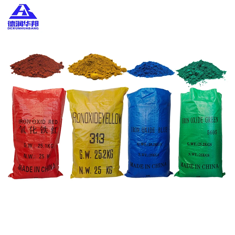 Huabang wholesale iron oxide pigment for plastic rubber textile industry ink industry