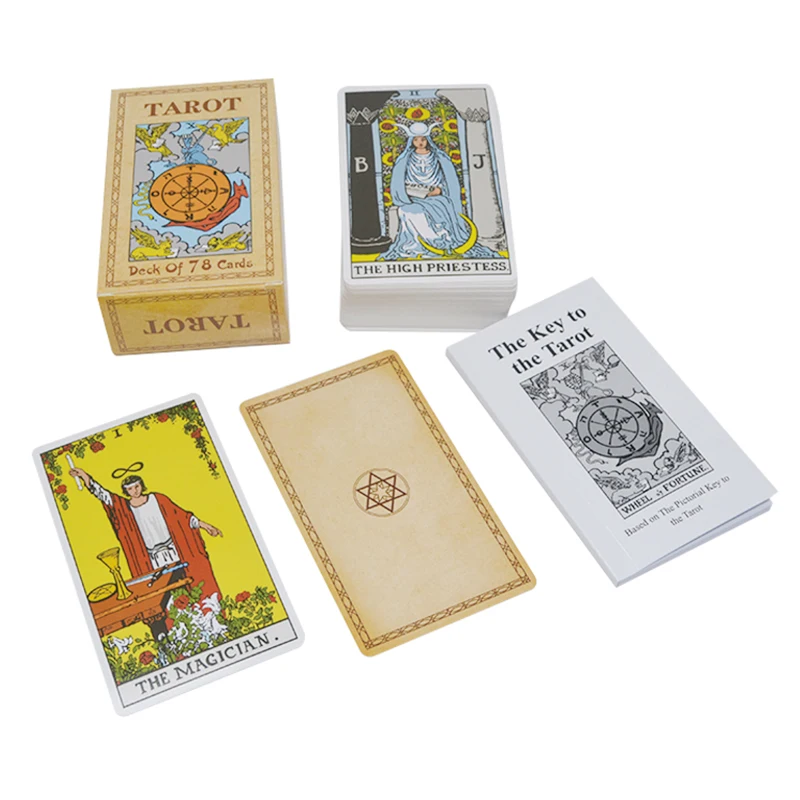 Tarot Card Online Purchase for Beginners with Guidebook,78 Original Tarot Cards Fortune Telling Cards-Kahaans