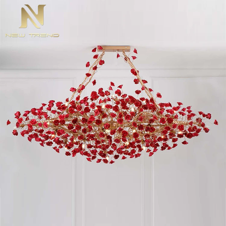 CPL-38 Modern Design Indoor Villa Hotel Wedding Hall Decoration Custom Project LED Chandelier Lamp 