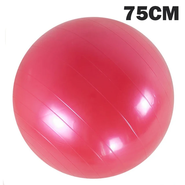55cm Pink Red Gym Medicine Ball Health Rehab Exercise