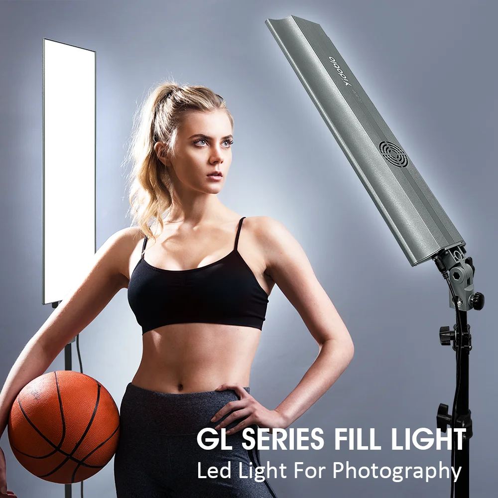 Meidike Beauty Leg Led Fill Light 70W Portable Video Recording Photography Panel Lamp for Game Live Video Lighting GL-80RP