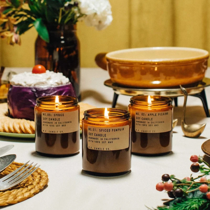 Customizable Clear Glass Jar Candle Luxury Scented Candle Buy