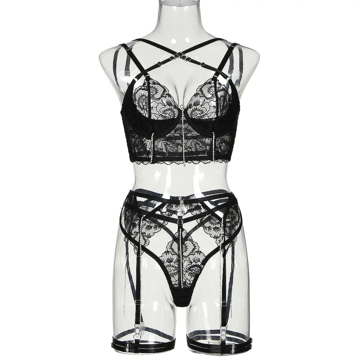 Women's Black Bandage Sexy Lingerie SetWomen's Sexy Mesh Three Piece SetWomen's Sexy Lingerie| Alibaba.com Women's Black Bandage Sexy Lingerie SetWomen's Sexy Mesh Three Piece SetWomen's Sexy Lingerie| Alibaba.com