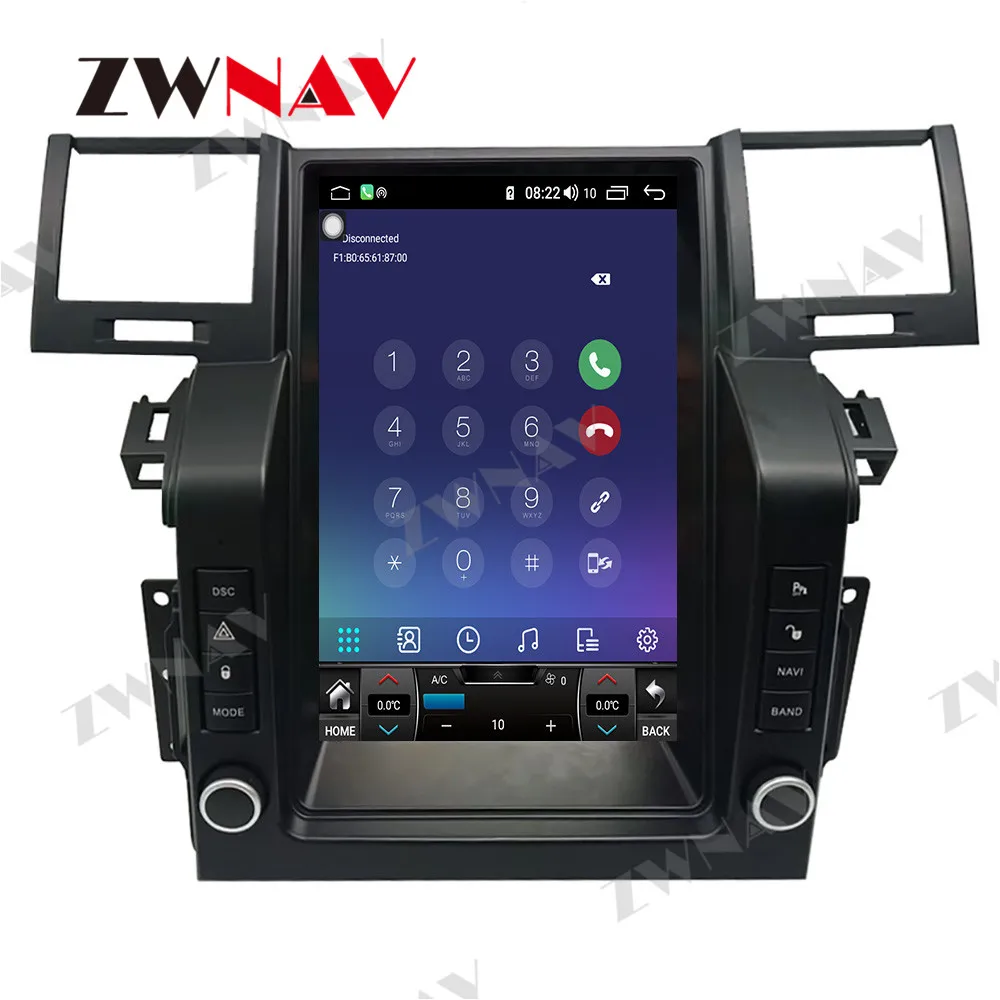 ZWNAV Android 11 Car Multimedia Player for Land Rover Range Rover Sport 2006 2007 2008 2009 GPS Navigation Auto Stereo Head Unit