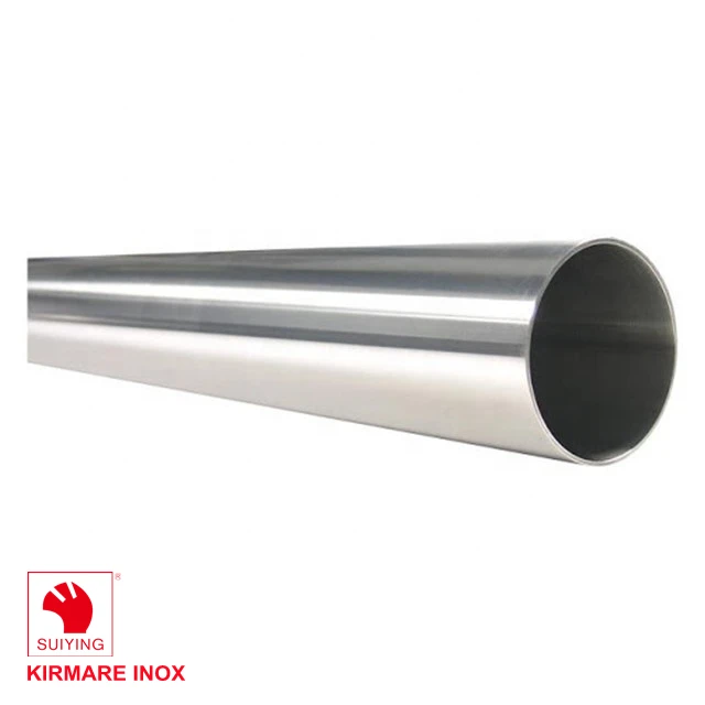 Mirror Polished Stainless Steel Round Pipes 304