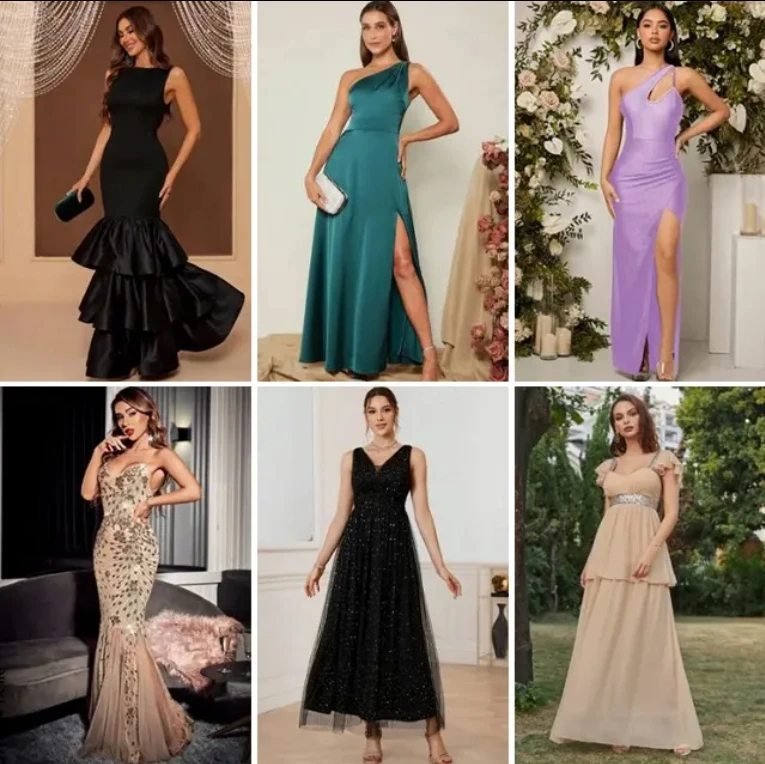 Used Clothing Factory Direct Price Women Summer Dresses Wholesale Summer  New French Strap Dress Brand Clothes Multiple Styles