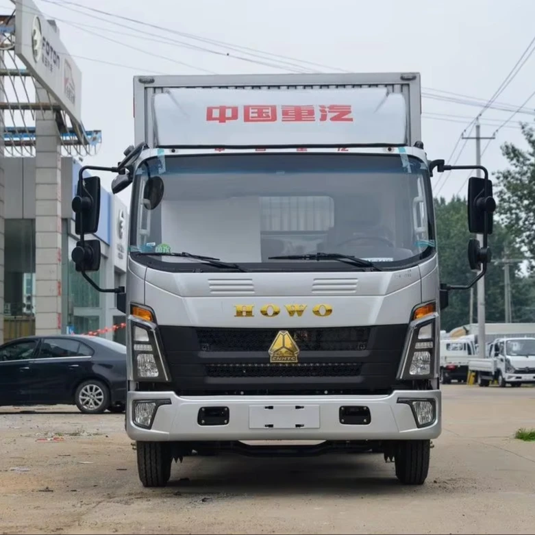 2024 Howo 4.2 m 151 HP 3280 Wheelbase Single-row 4X2 Sinotruck Light Cargo Truck in China for Transporting