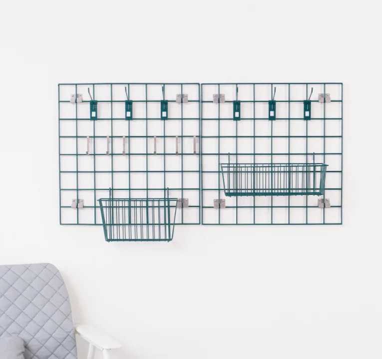 Wall Mount Storage Hanging Rack Basket Peg Hook Available Buy Wall