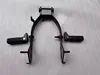 Black with foot pegs