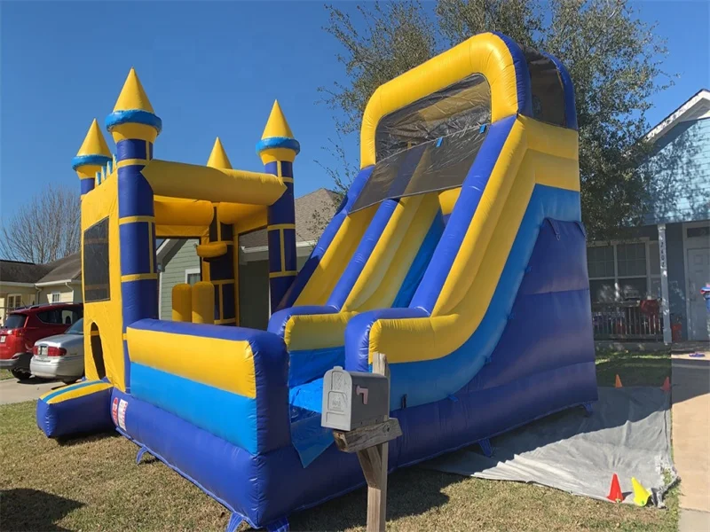 Commercial Slide Inflatable Bouncing Castle With Slide Jumpers Inflatable Castle Bouncy Castle Inflatable Bounce House for Kids