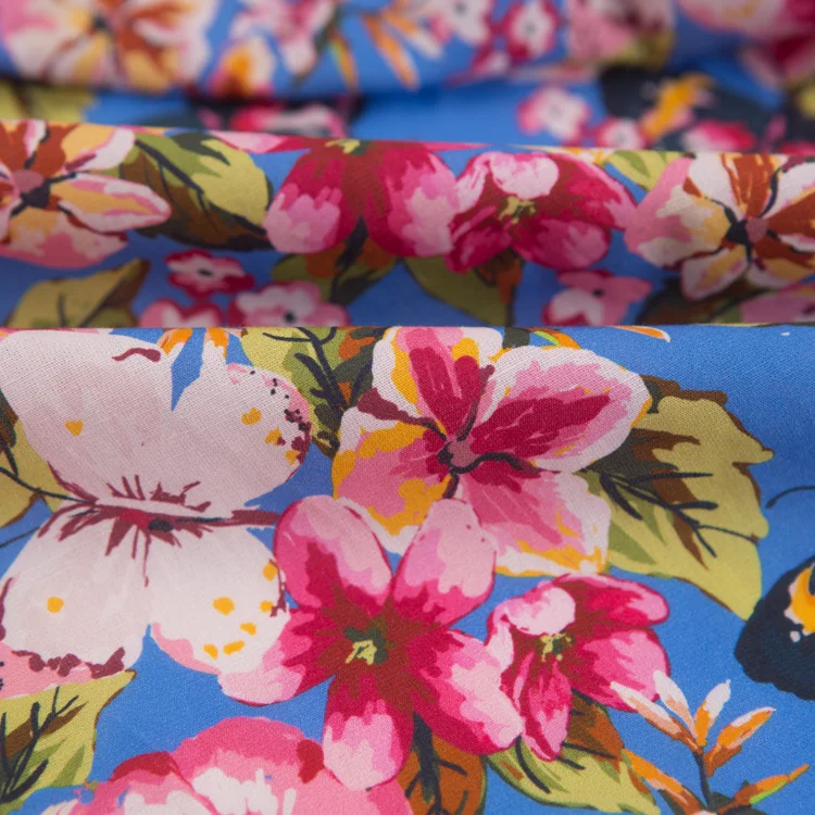 OEM Принято Индивидуальные дизайн цифровой печатный Тенсел постельные принадлежности ткань