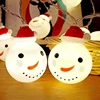 Red hat snowman head