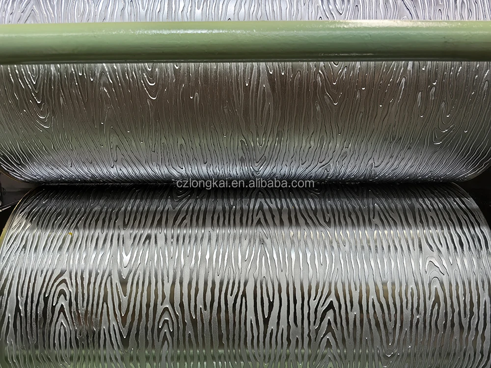 Copper Sheet Aluminum Plate PPGI Embosser Cold Roll Forming Machine Embossing Machinery