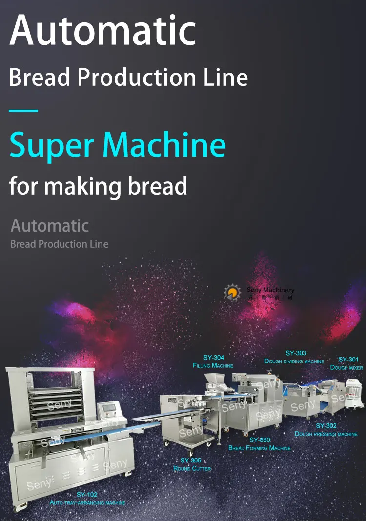Automatic Bread Making Machine - High Efficiency & Easy Operation