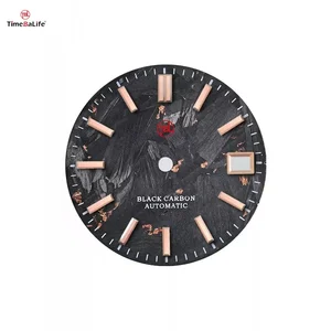 OEM/ODM Carbon Fiber Dial Customizable Color and Pattern Factory Direct Supply for Sport Men Watches
