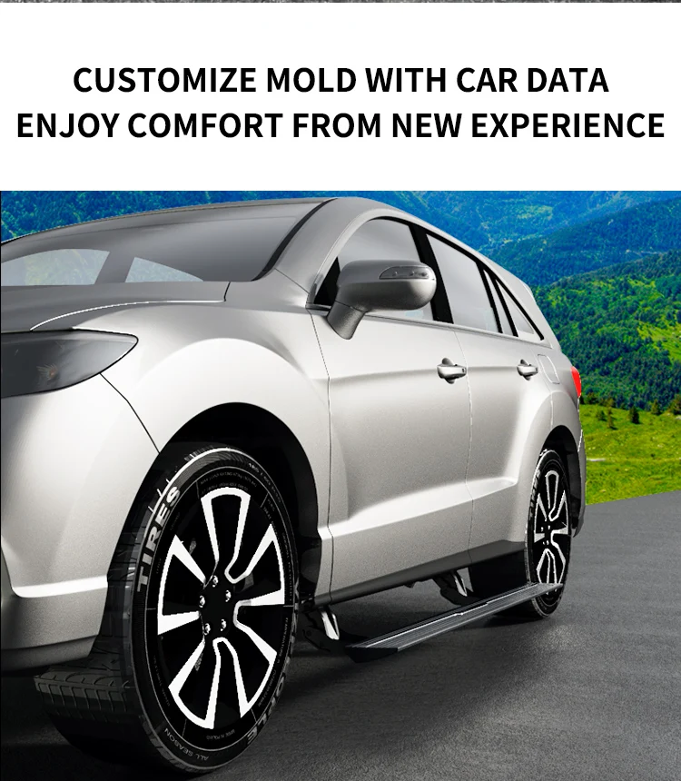 Factory Aluminum Alloy Electric Side Step for nissan Pathfinder E-step Board Off-road Vehicle supplier