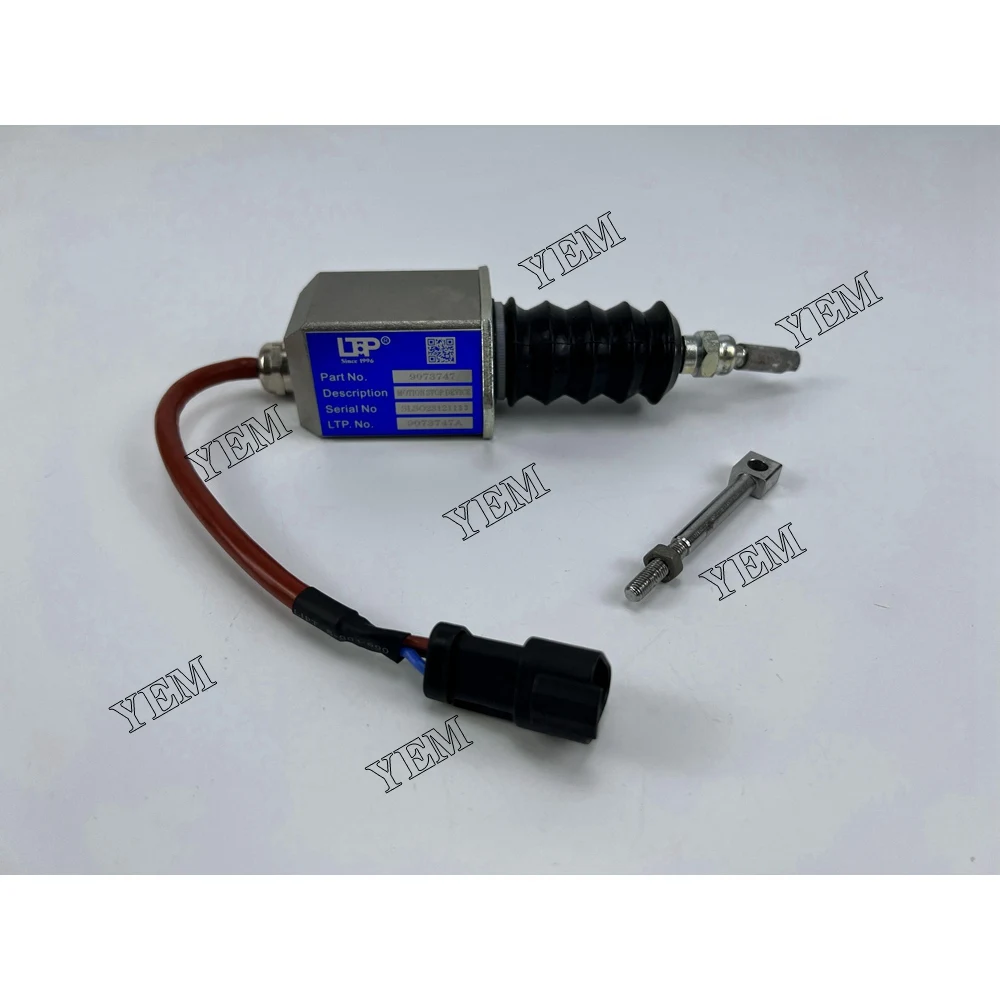 For Liebherr Engine D926 Solenoid Valve 9075336A 9073747 Spare Part Replaces