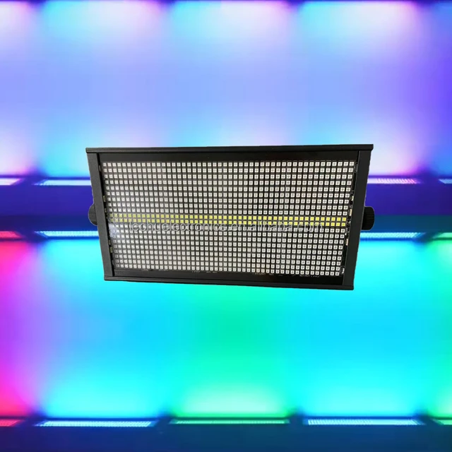 48+8 Segment RBG Strobe DMX LED Matrix Light White Emitting Color for Disco Events Stage Lighting
