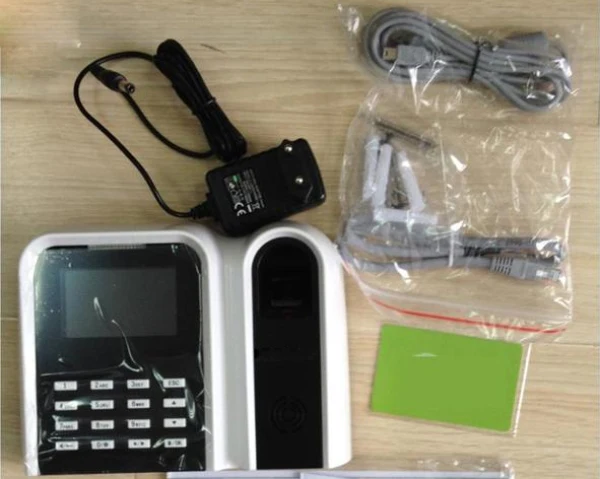 Linux Biometric Fingerprint Time Attendance System With USB Port With RFID Card Reader Time Recorder T9