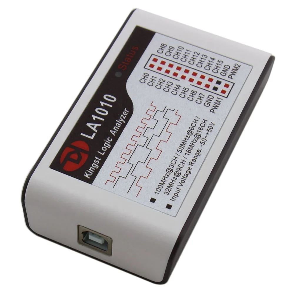 Seguro de calidad Logic Analyzer la1010 16 canales USB 100m Max sample