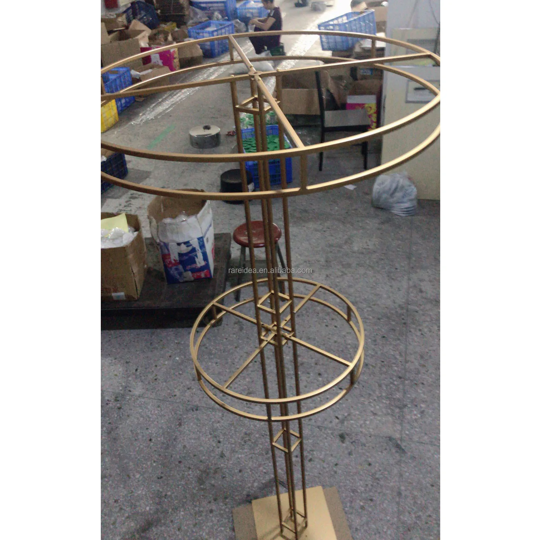 Cheap Flower Stand Display Centerpiece Wedding Flower Stand Gold Metal Flower Stand For Wedding