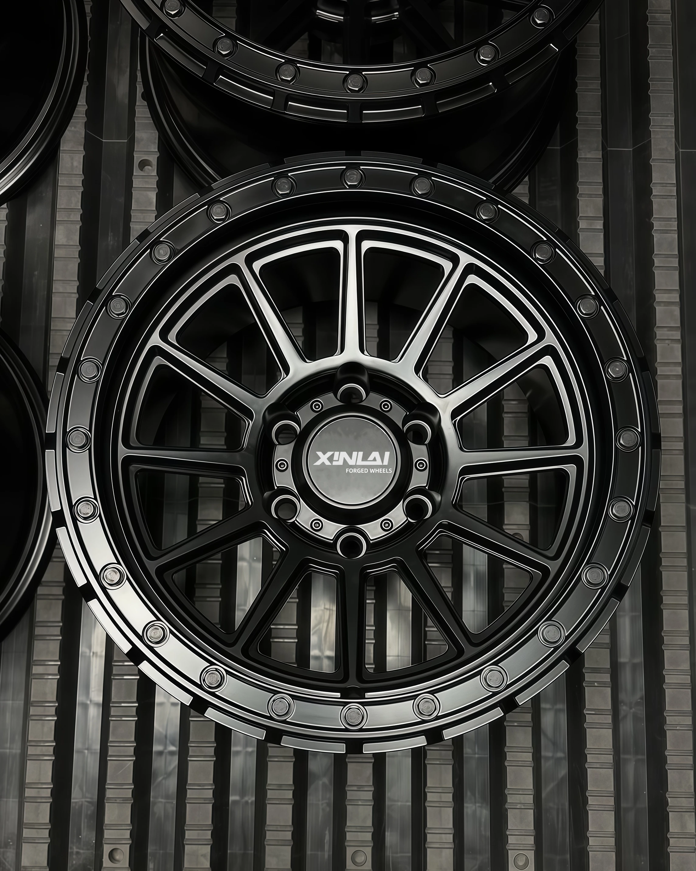 XINLAI Custom Deep Concave Beadlock Wheel 5x120 5*114.3 18 - 22 Inch Passenger Car Aluminum Forged Wheel for C8 Lp700 650s - Image 2