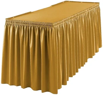 Fancy Polyester Table Skirts - Elegant Dressing Solutions