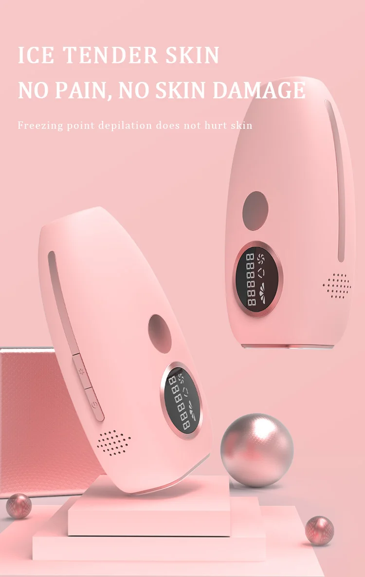 Handset Led Women Hair Removal Instrument Best Ipl Home Laser Hair