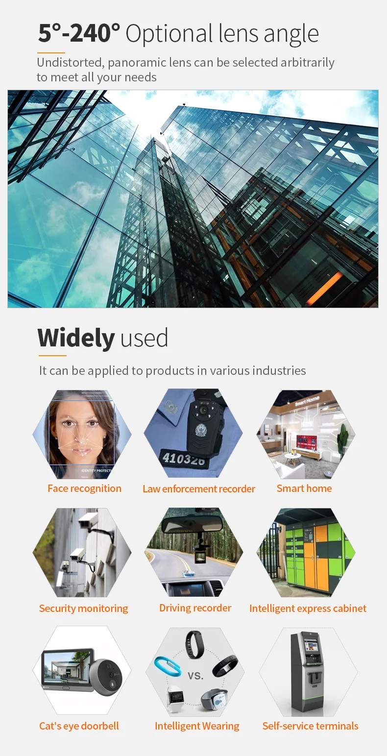 DGZX Customized 2MP 1080P Android Robot HD Wide Angle Face Recognition Compact USB Camera Module GC2083插图5