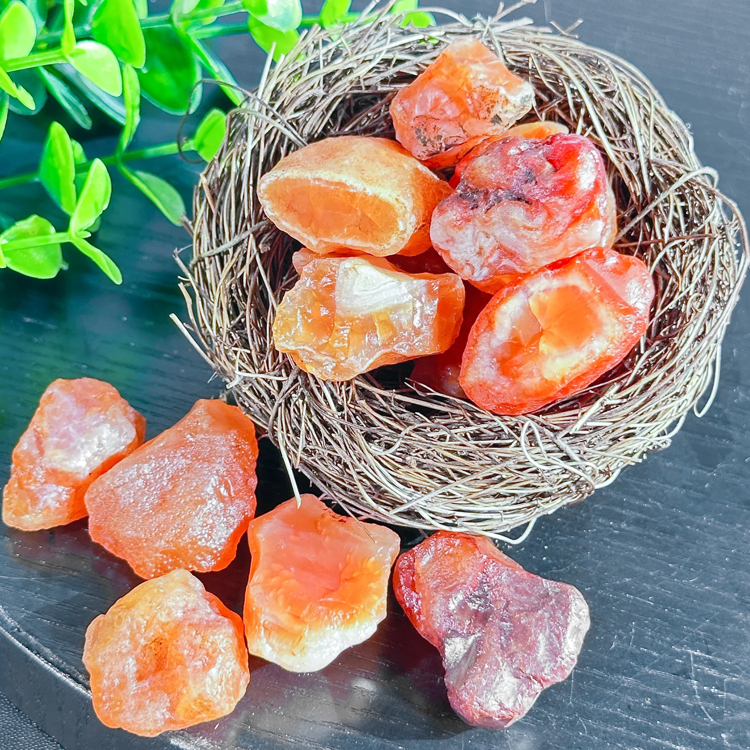 Wholesale Natural High Quality Rough Crystal Red Agate Raw Stone For