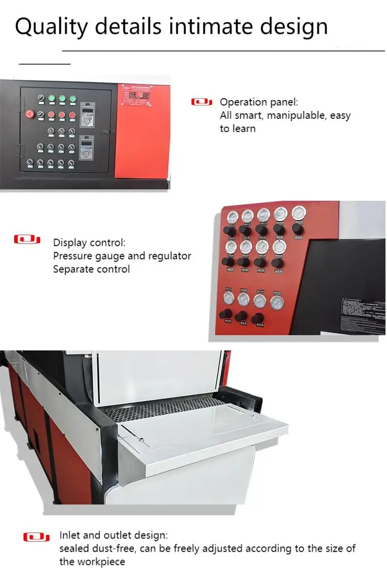 Energy-Efficient Conveyorized Manual Blasting Line Cyclone Filter Cartridge Dust Collector Conveyor Semi-Auto/Full-Auto Sand