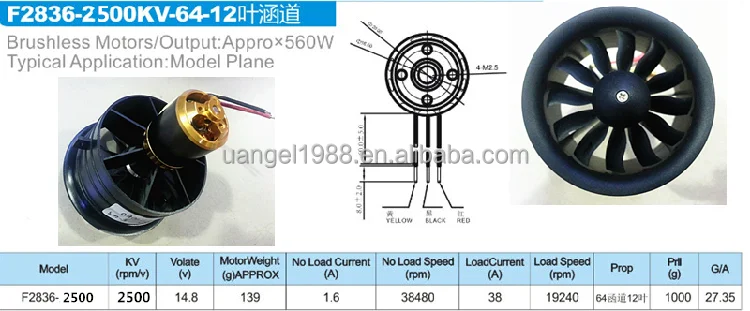 64mm 70MM 90MM 120MM 12 Blades Ducted Fan System EDF For Jet Plane with Motor 64mm 70MM 90MM 120MM 12 Blades Ducted Fan System EDF For Jet Plane with Motor