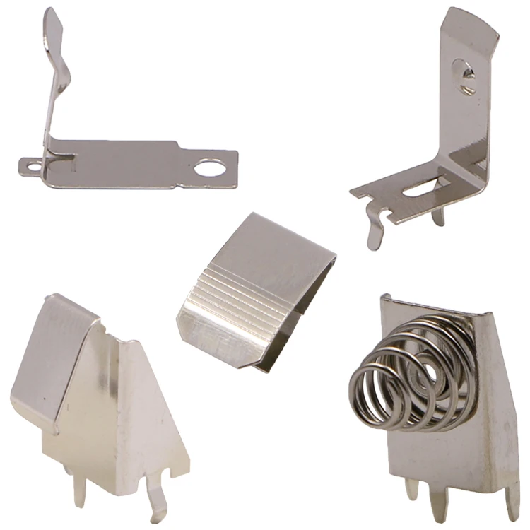 QUARKZMAN Batterie Federplatten - 15 Stück, 28x12mm Für AA Batterien