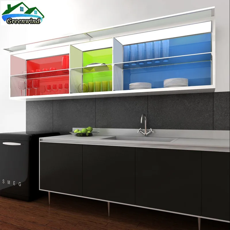 White Painted Glass Door Wall Kitchen Cabinet Buy Island With Sink Modern Kitchen Cabinet Door Modern Kitchen With Movable Table Top On Island Product On Alibaba Com