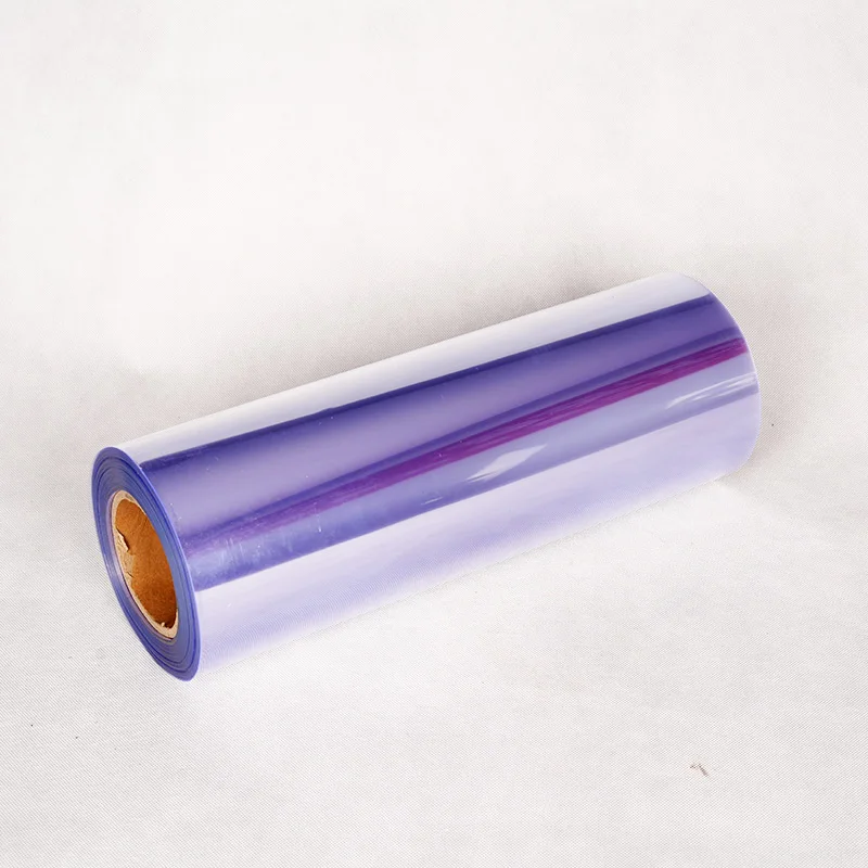 Factory Price Clear PVC Film Roll Transparent Plastic Rigid Thermoforming PVC Film for Packaging